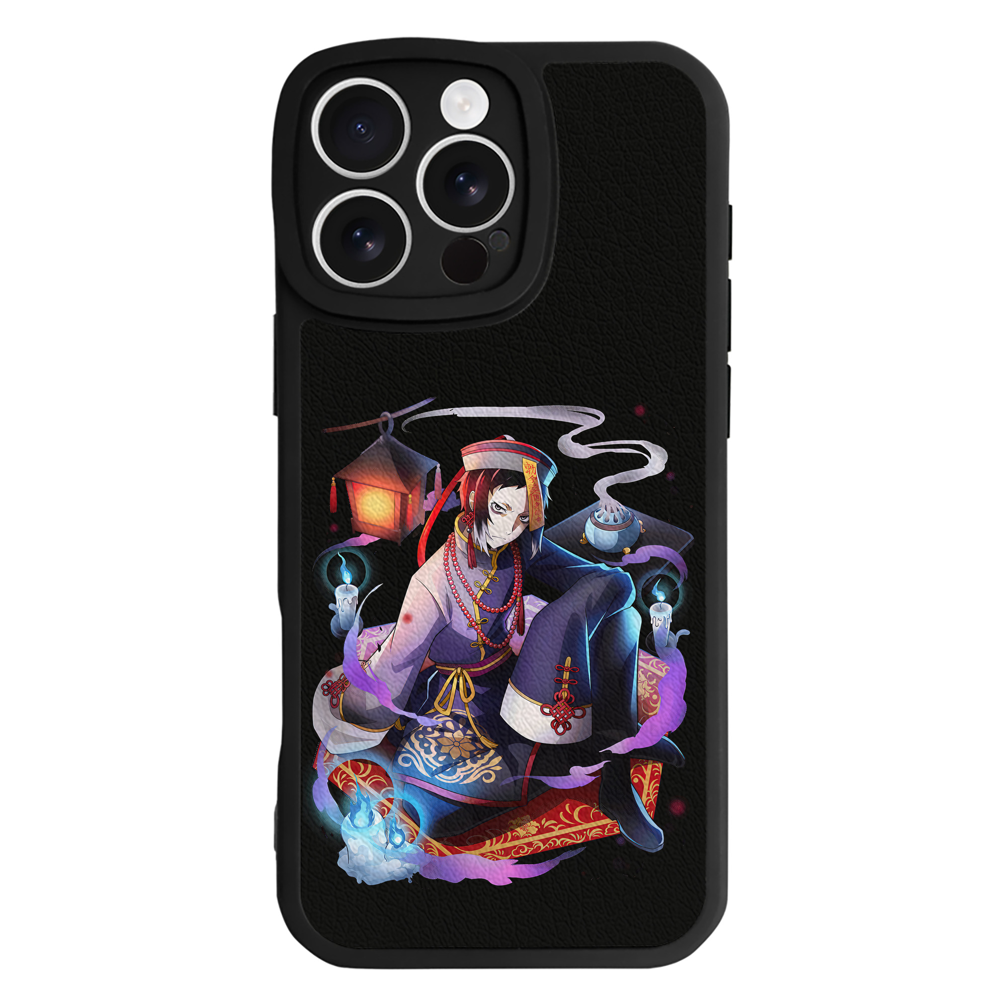 （画像用） 文豪ストレイドッグス Bungo Stray Dogs 【iPhone 16シリーズ対応】シリコンスマホケース（レザー調） 材質：シリコン